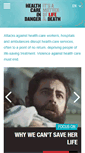 Mobile Screenshot of healthcareindanger.org